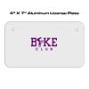 4 X 7 Aluminum License Plate  Thumbnail