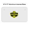 4 X 7 Aluminum License Plate  Thumbnail