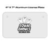 4 X 7 Aluminum License Plate  Thumbnail