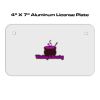 4 X 7 Aluminum License Plate  Thumbnail