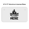 4 X 7 Aluminum License Plate  Thumbnail