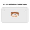 4 X 7 Aluminum License Plate  Thumbnail