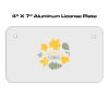 4 X 7 Aluminum License Plate  Thumbnail