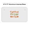 4 X 7 Aluminum License Plate  Thumbnail