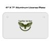 4 X 7 Aluminum License Plate  Thumbnail