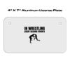 4 X 7 Aluminum License Plate  Thumbnail