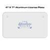 4 X 7 Aluminum License Plate  Thumbnail