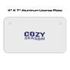 4 X 7 Aluminum License Plate  Thumbnail