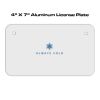 4 X 7 Aluminum License Plate  Thumbnail