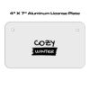 4 X 7 Aluminum License Plate  Thumbnail