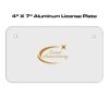 4 X 7 Aluminum License Plate  Thumbnail