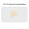 4 X 7 Aluminum License Plate  Thumbnail