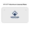 4 X 7 Aluminum License Plate  Thumbnail