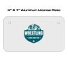 4 X 7 Aluminum License Plate  Thumbnail