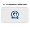 4 X 7 Aluminum License Plate  Thumbnail