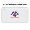 4 X 7 Aluminum License Plate  Thumbnail