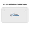 4 X 7 Aluminum License Plate  Thumbnail