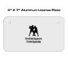 4 X 7 Aluminum License Plate  Thumbnail