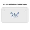 4 X 7 Aluminum License Plate  Thumbnail