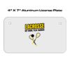 4 X 7 Aluminum License Plate  Thumbnail