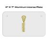 4 X 7 Aluminum License Plate  Thumbnail