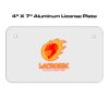 4 X 7 Aluminum License Plate  Thumbnail