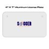 4 X 7 Aluminum License Plate  Thumbnail