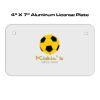 4 X 7 Aluminum License Plate  Thumbnail