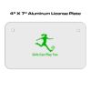 4 X 7 Aluminum License Plate  Thumbnail