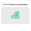 4 X 7 Aluminum License Plate  Thumbnail