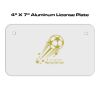 4 X 7 Aluminum License Plate  Thumbnail