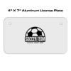 4 X 7 Aluminum License Plate  Thumbnail