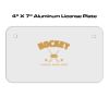 4 X 7 Aluminum License Plate  Thumbnail