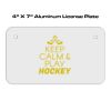 4 X 7 Aluminum License Plate  Thumbnail