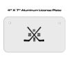 4 X 7 Aluminum License Plate  Thumbnail