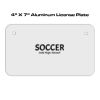 4 X 7 Aluminum License Plate  Thumbnail