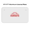 4 X 7 Aluminum License Plate  Thumbnail