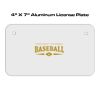 4 X 7 Aluminum License Plate  Thumbnail
