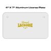 4 X 7 Aluminum License Plate  Thumbnail
