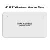 4 X 7 Aluminum License Plate  Thumbnail