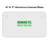 4 X 7 Aluminum License Plate  Thumbnail