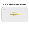 4 X 7 Aluminum License Plate  Thumbnail