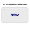 4 X 7 Aluminum License Plate  Thumbnail