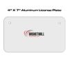 4 X 7 Aluminum License Plate  Thumbnail