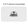 4 X 7 Aluminum License Plate  Thumbnail