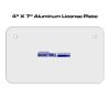 4 X 7 Aluminum License Plate  Thumbnail