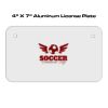 4 X 7 Aluminum License Plate  Thumbnail