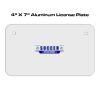4 X 7 Aluminum License Plate  Thumbnail