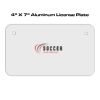 4 X 7 Aluminum License Plate  Thumbnail