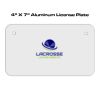 4 X 7 Aluminum License Plate  Thumbnail